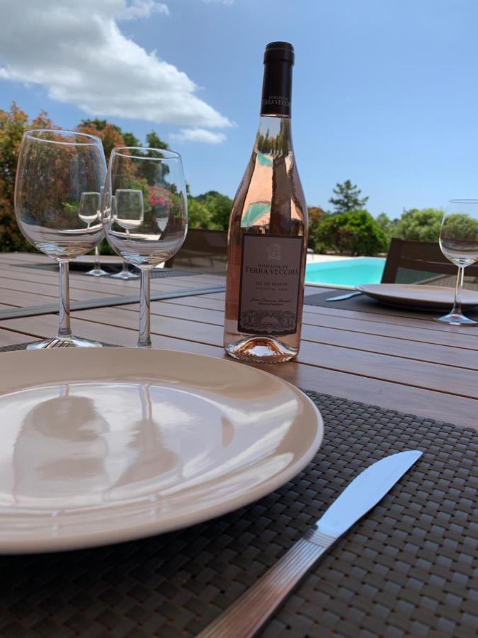 Villa Chez Geraldine Piscine Chauffee, Proche Plage Et Riviere 르씨 외부 사진